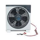 DC12V 11W DC Fan Portable 3 Gears Solar Fan Silent Cooling Fan With Crocodile Clip
