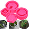 3D Silicone Flower Pot Mold Succulent Plant Concrete Vase DIY Craft Mould Decorating