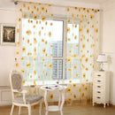 Honana WX-C4 1x2m Sun Flower Voile Curtain Transparent Panel Window Room Divider Sheer Curtain Home Decor