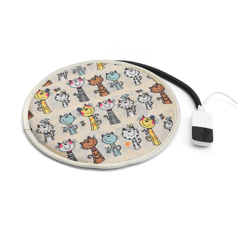 220V Electric Pet Heating Pad Puppy Heated Mat Blanket Dog Cat Whelping Bed Mat