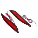 2pcs 25LEDs Red Rear Tail Lamp LED Bumper Brake Stop Running Light For Hyundai Sonata 8th 11-14