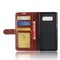 Bakeey Bracket Flip Wallet Card Slots PU Leather Case for Samsung Galaxy Note 8