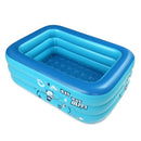 Square Rectangle Baby Inflatable Square Swimming Pool Children Bathing Tub