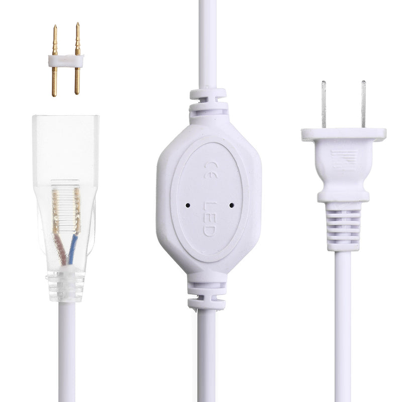 US Power Plug Lamp Accessories Cable for LED Strip Flexible Light AC110V