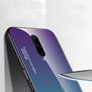 Bakeey Gradient Color Tempered Glass + Soft TPU Back Cover Protective Case for OnePlus 7 Pro