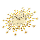 Acrylic Diamond Wall Clock Digital Home Office Art Living Room Luxury Decor