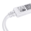 Smart WiFi Voice Control RGB Dimmer Controller + 24Key IR Remote for LED Strip Light Work With Alexa DC5-24V