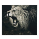 Unframed Lion Animal Painting Silk Cloth Poster Modern Art Picture Wall Sticker Home Decor