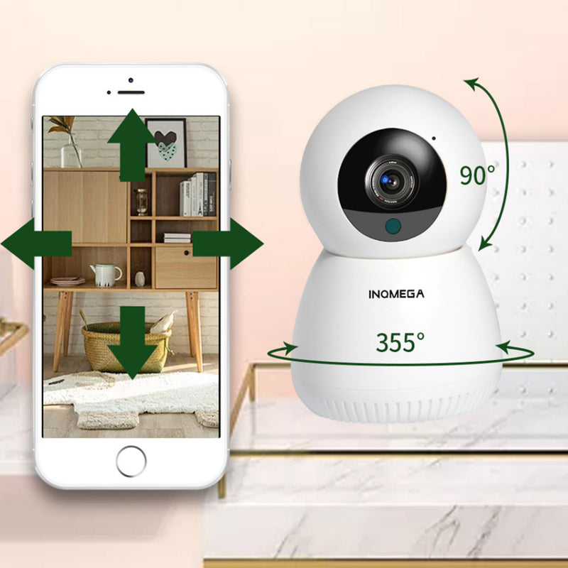 INQMEGA HD 1080P IP Camera H.264 Infrared Night Vision Motion-Detection Two-way Audio Home WiFi Camera Baby Monitors