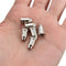 6 x Chrome Guitar String Through Body Ferrule 1/4" String Ferrules for Telecaster