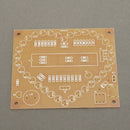 51  Pink LED Light Love Heart Shape DIY Kit