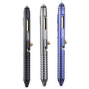 LEOHANSEN T10 1 Pc Defence Tactical Gel Pen Multifunctional Brass Whistle Pen Writing Signing Pen Outdoor Survival Tools