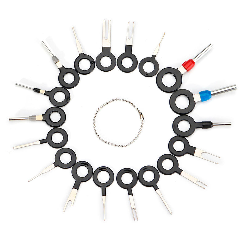 18Pcs Terminal Removal Tool Kit Wiring Connector Pin Release Extractor Electrical Wiring Extractor