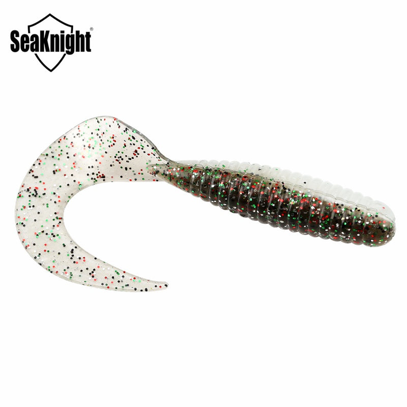 SeaKnight SL008 6pcs/lot 3.6g 70mm/2.7in Wobbler Soft Fishing Lure Maggots Worm Bass Drongo Lures