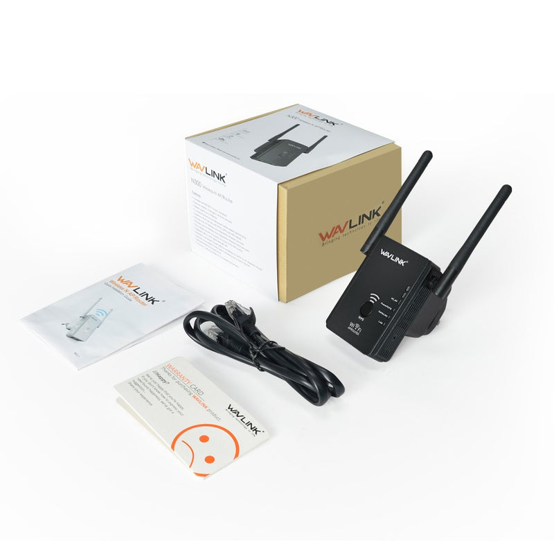 Wavlink WS-WN578 2.4G 300Mbps Wireless Router Wifi Repeater Booster Extender 2x5dBi Antennas