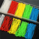 Suleve ZT01 900pcs 100x2mm Self Locking Nylon Cable Wire Zip Ties 6 Colors