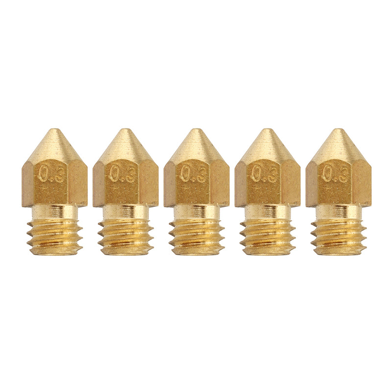 KINGROON 3mm/0.3mm Grass Nozzle Printer Head Extruder Nozzle for 3D Printer