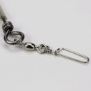 ZANLURE 30/50cm Ocean Boat Fishing Stainless Steel Wire Fishing Swivels Snap Fishing Tackle