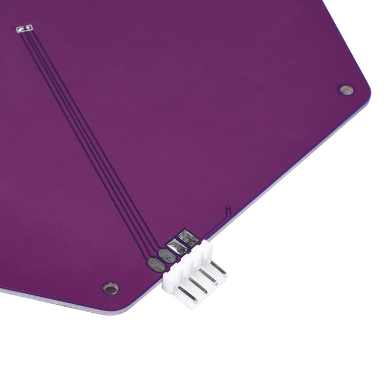 12V 120w 170mm Diameter Purple Hexagon Round Kossel Delta Heated Bed for 3D Printer