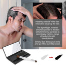 LuckyFine Temporary Hair Dyes Powder - Root Cover Up Black Hair- Retouch Regrowth - Black Powder - Hair Make Up - 6g/0.21oz