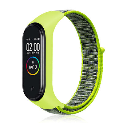 Bakeey Nylon Loopback Integrated Design Watch Band Strap for Xiaomi Mi Band 4&3
