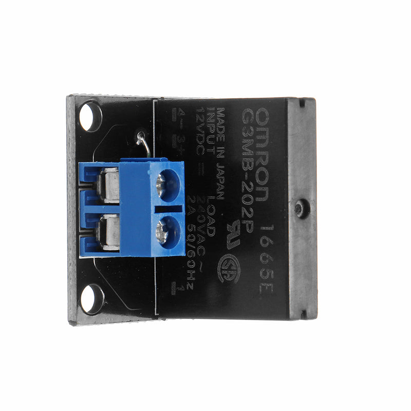 10pcs 1 Channel DC 12V  Relay Module Solid State High Level Trigger 240V2A