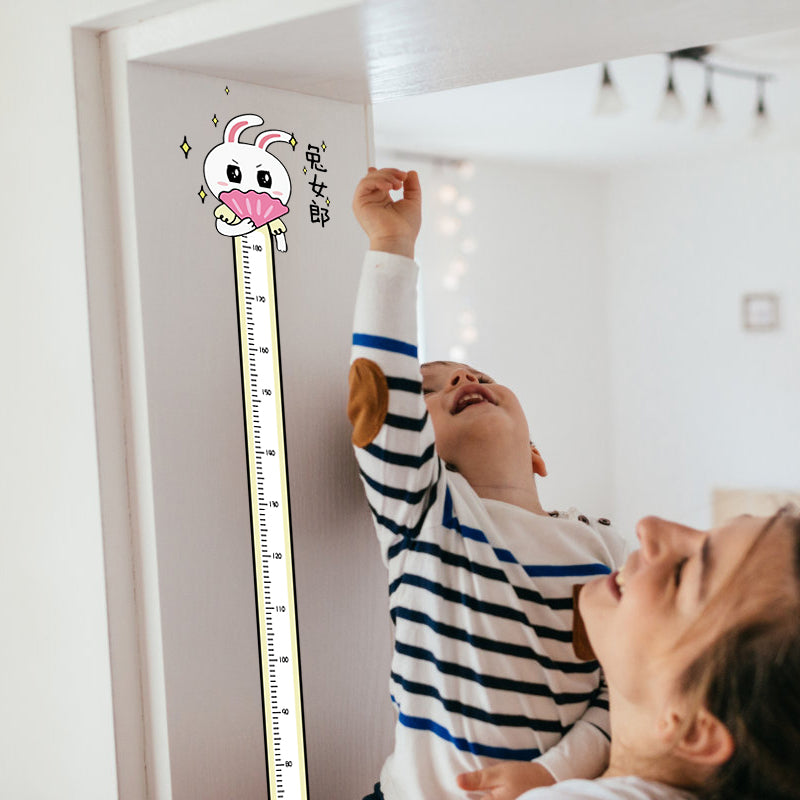 Miico Animal Sticker Children Height Stickers Decorative Stickers Wall Stickers Bedroom Decoration