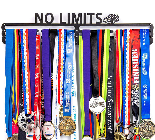 Urban Active Sports Medal Holder No Limits Medal Display for 60 Medals Display Box