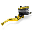 Pair Universal 22mm Motorcycle Adjustable Brake Clutch Lever Master Cylinder