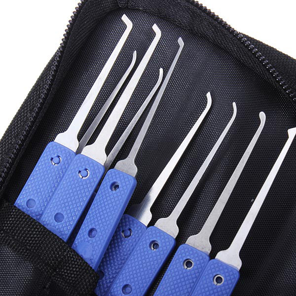 DANIU 18 in 1 Stainless Steel Lock Pick Set Locksmith Tools
