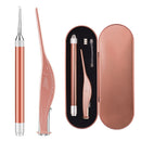 Y.F.M LED Flashlight Ear Cleaner Earpick Set Earwax Removal Ear Spoon Tweezer Ears Care Tool Set