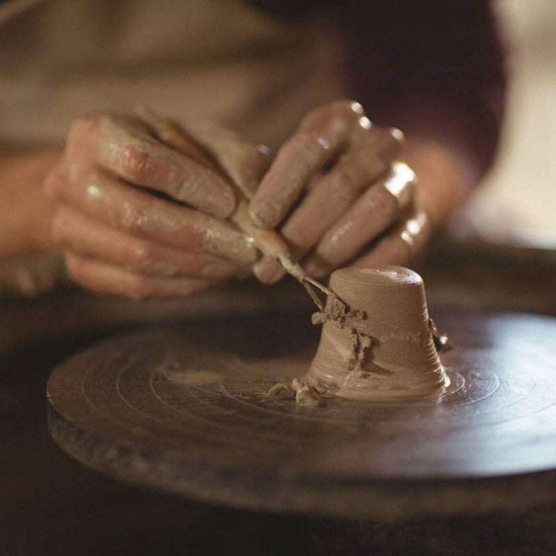 45PCS Clay Pottery Shaper Carving Blade Modelling Ceramic Sculpture Tools Kit
