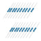 20pcs 2W Metal Film Resistor Resistance 1% 680K ohm 680KR Resistor