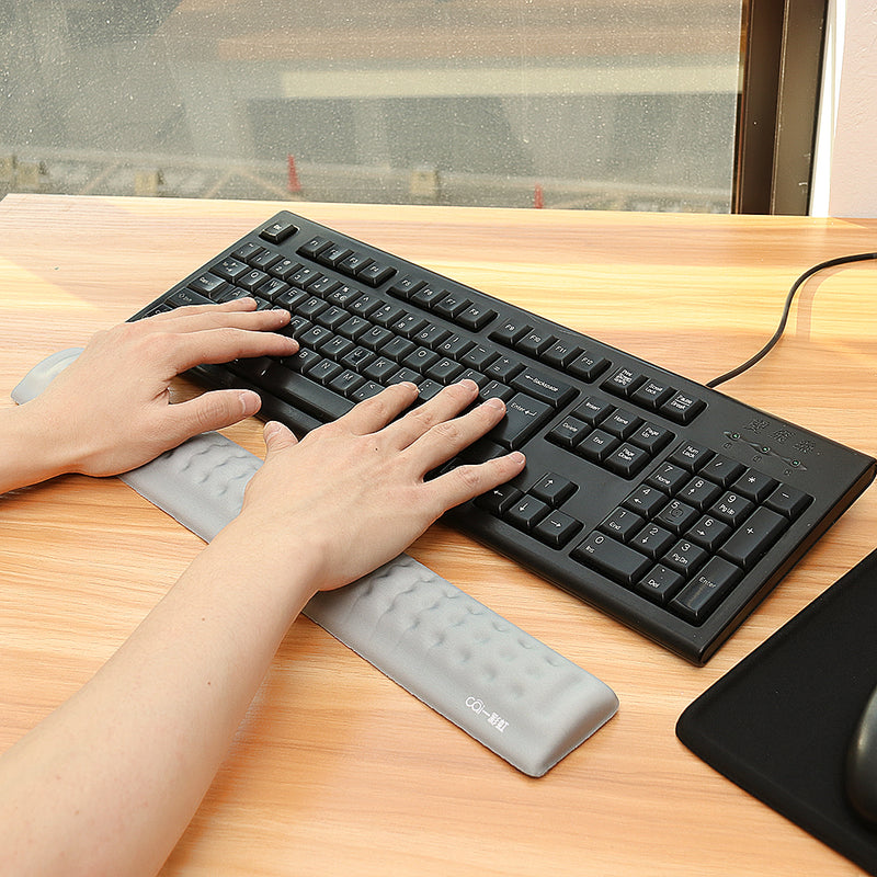 440mm*55mm Anti-Slip Wrist Rest Keyboard Mouse Pad For 104 Keys Keyboard For Mechanical Keyboard