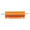 RX24 100W 30R 30RJ Metal Aluminum Case High Power Resistor Golden Metal Shell Case Heatsink Resistance Resistor