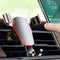 Cafele Metal Gravity One-handed Operation Air Vent Car Mount Car Phone Holder 360 Degree Rotation For 4.0-6.5 Inch Smart Phone