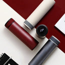 IPRee 500ml LCD Temperature Display Water Bottle Stainless Steel Vacuum Thermos Insulated Cup