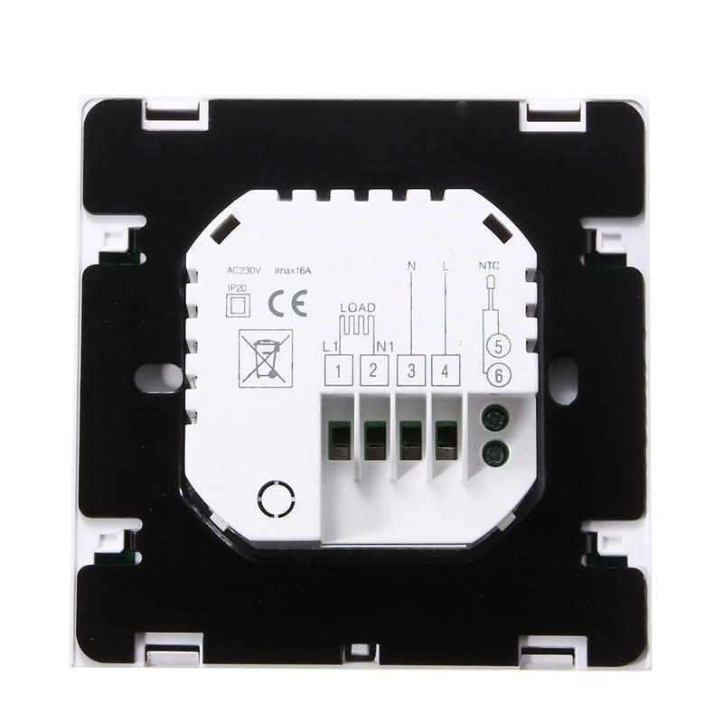 200-240V Digital LCD Display Room Temperature Controller Thermostat NTC Sensor