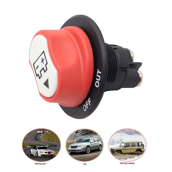 32V 200A Battery Isolator Disconnecter Cut Off Kill Switch Marine Auto Boat Race Rally RV