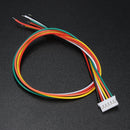 Excellway 10Pcs Mini Micro JST 2.0 PH 6Pin Connector Plug With 30cm Wires Cables