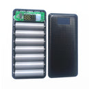 DIY 3 Port USB Mobile Power Bank Charger Case 5V 2A 7x 18650 Battery Kit Box