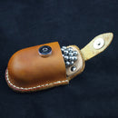 Fishing Accessories Genuine Leather Bag for Steel Balls Bag Outdooors Fishing Activities
