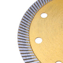 Effetool 105x20x1.1mm Gold Diamond Saw Blade Cutting Disc for Cutting Granite Marble Concrete Stone