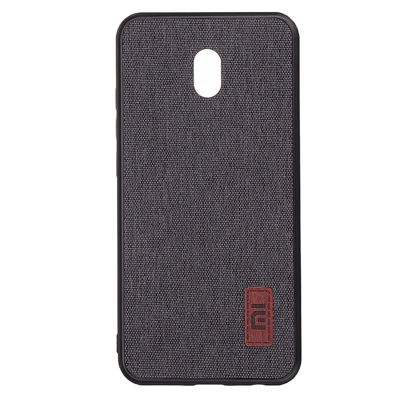 For Xiaomi Redmi 8A Case Bakeey Luxury Fabric Splice Soft Silicone Edge Shockproof Protective Case For Xiaomi Redmi 8A