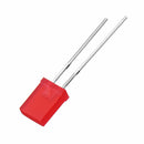 300pcs 2*5*7mm Square LED Red Light-emitting Diode 2X5X7 LED Diode