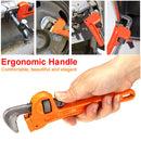 25-35CM Heavy Pipe Wrench Round Tongs Clamp Mounting Clamp Pipe Wrench Hardware Tools Pipe Tongs