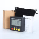 Mini Digital Protractor Inclinometer Level Box Protractor Angle Finder Bevel Gauge