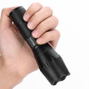 AloneFire E17 300Lumens Zoomable Long Range Green Light Flashlight Green Hunting Light