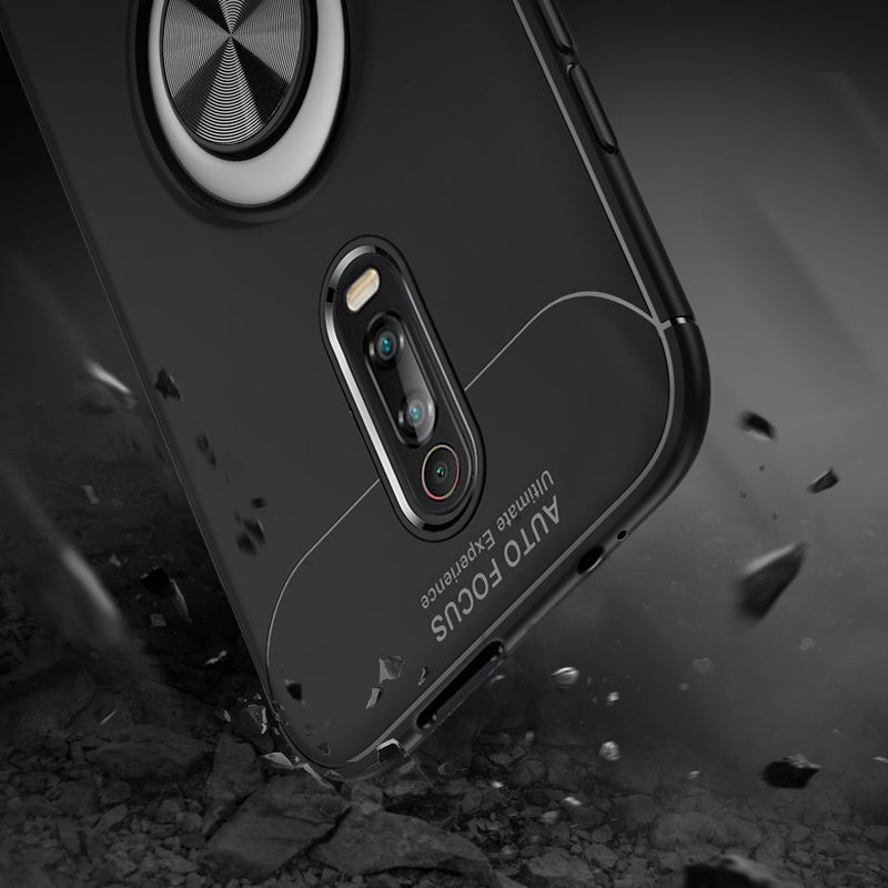 Bakeey Shockproof Magnetic Adsorption Protective Case with Finger Ring Holder for Xiaomi Mi 9T / Xiaomi Mi9T PRO / Xiaomi Redmi K20 / K20 PRO
