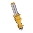 Drillpro 1/2 Inch Shank Architectural Cemented Carbide Molding Router Bit Trimming Wood Milling Cutter